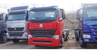Sinotruk Howo A7 Truck Tractor 420 will be sent to Ghana