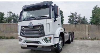 2023 New Howo Tractor Head Ready Ship to Ghana Accra