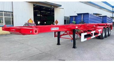 3 Axle 40 ft Container Chassis will be sent to Ghana