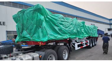 40 Ft Container Trailers Will Send to Ghana