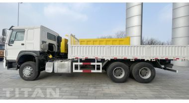 Used Howo 6x4 Cargo Truck will be sent to Ghana
