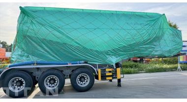 3 Axle Cement Tanker Trailer Ready Ship to Ghana Accra