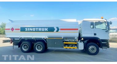 Sinotruk Howo Fuel Tank Truck will be sent to Ghana