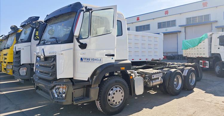 Used Howo NX  371 Trailer Truck Head Ready Ship to Ghana