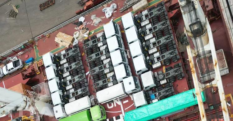 Sino Howo 371 Truck Heads for Sale in Ghana