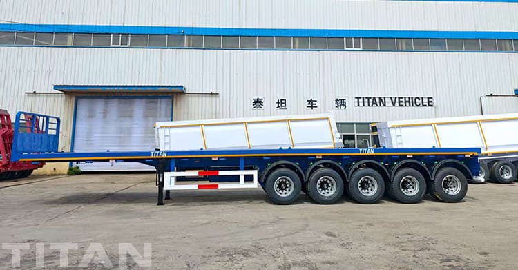 3 Axle Flatbed Trailer for Sale Near Me in Ghana