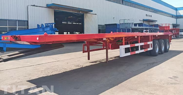 3 Axle Flatbed Trailer for Sale in Ghana