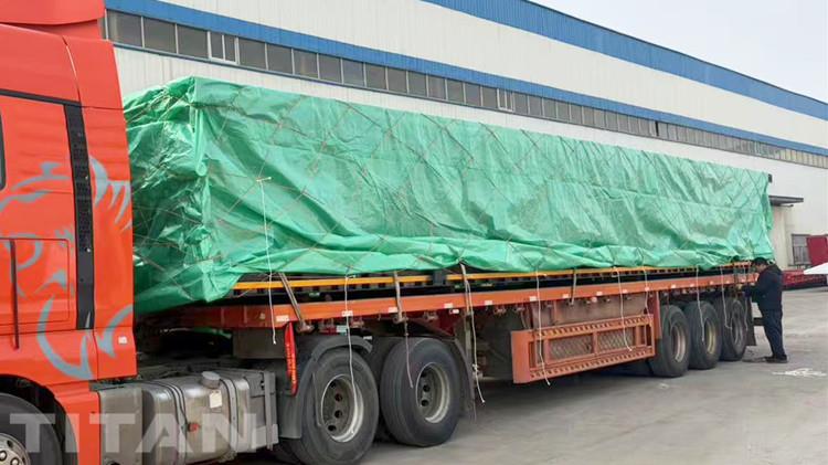 3 Axle Flatbed Semi Trailer with Front Board for Sale in Ghana