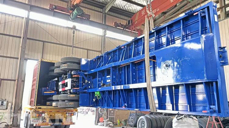 40FT 4 Axle Flatbed Trailer for Sale Near Me in Ghana