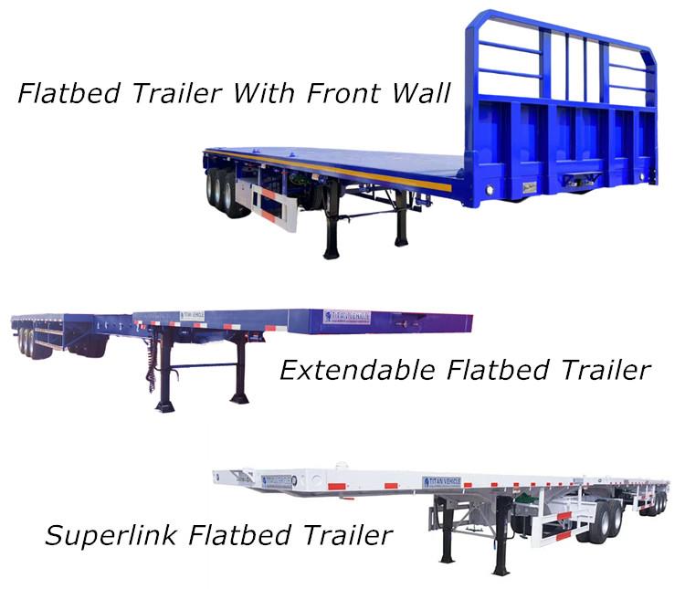 Flat Bed Trailer Price  Semi Flatbed Trailer for Sale in Ghana