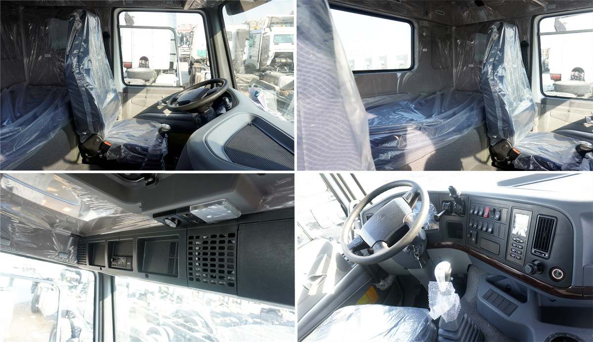 Truck cab interior