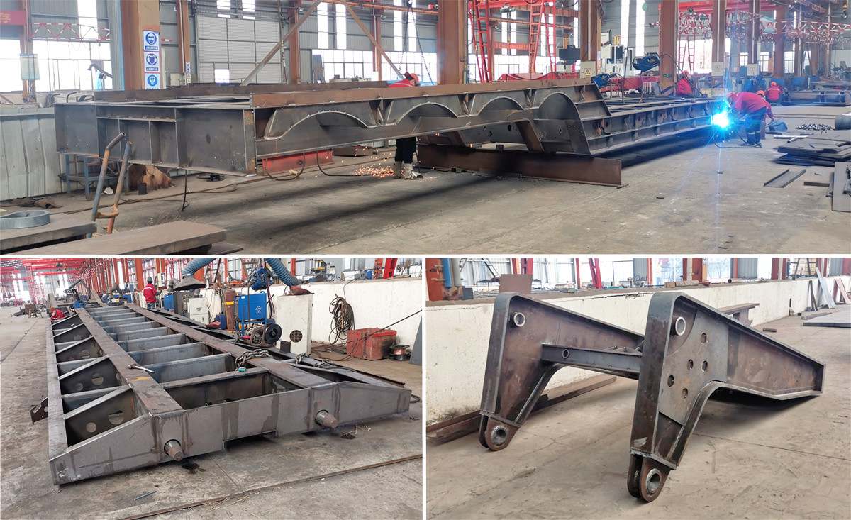 Removable Gooseneck Lowboy Trailer for Sale in Ghana