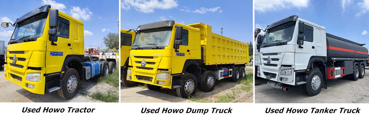 Used Howo Trucks for Sale in Ghana Accra