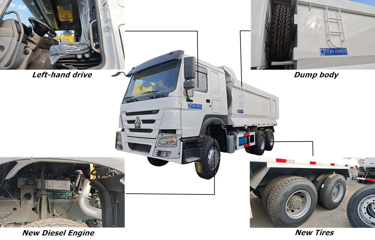 Used Howo Trucks for Sale in Ghana Accra