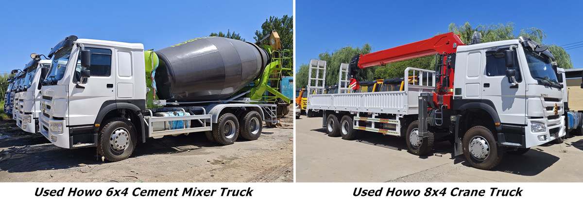 Used Howo Trucks for Sale in Ghana Accra