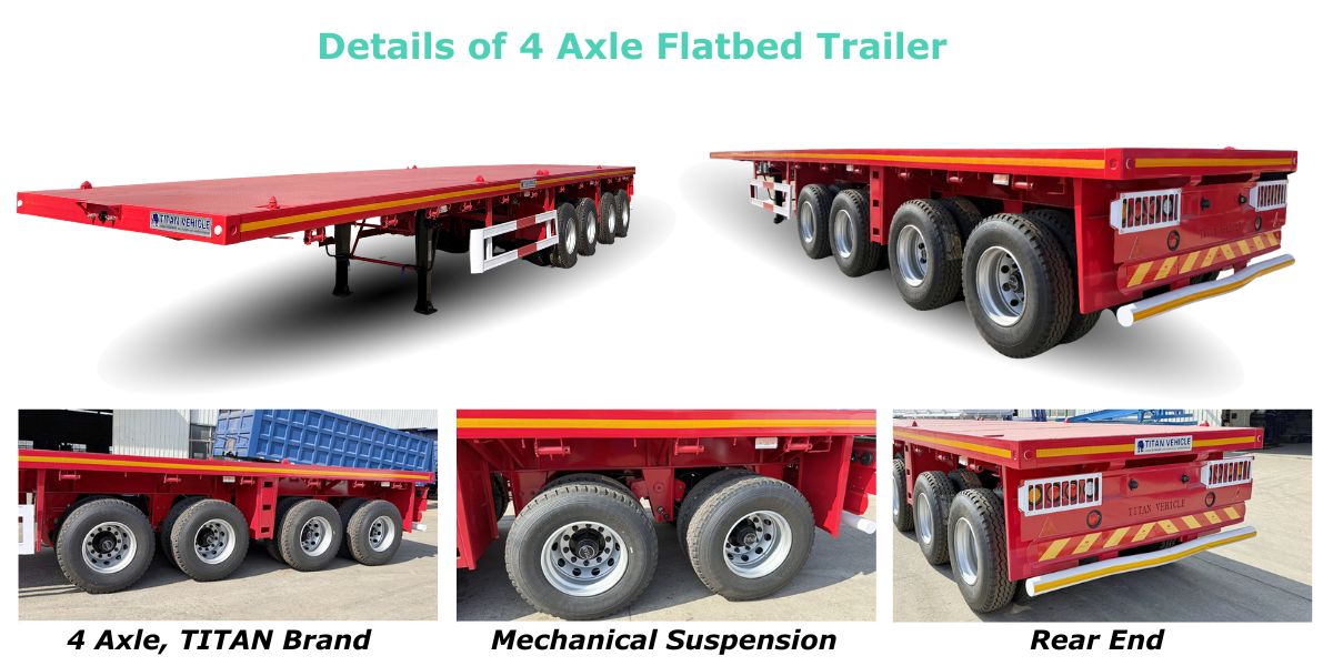 Flatbed Trailer Price in Ghana