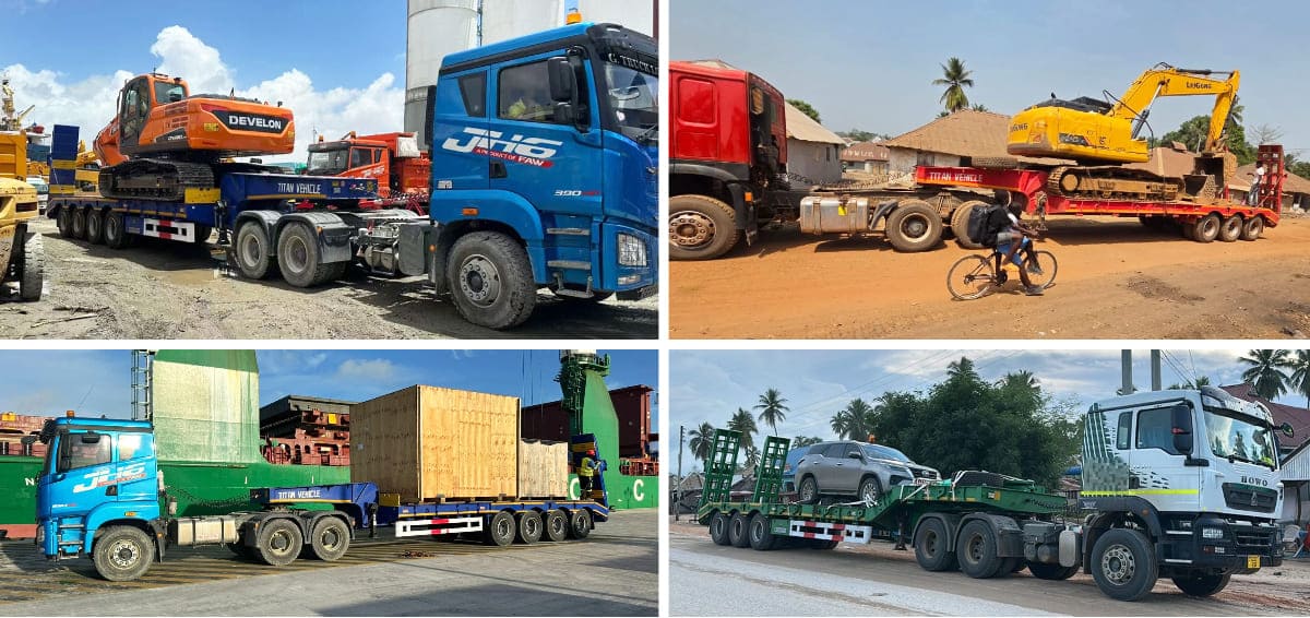 Best Semi Low Bed Trailer for Sale in Ghana: Types, Price, Applications