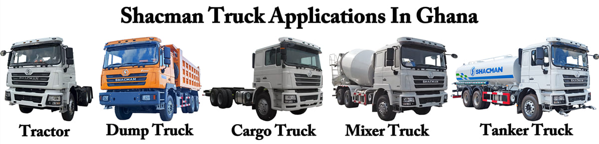 Shacman Truck Applications In Ghana