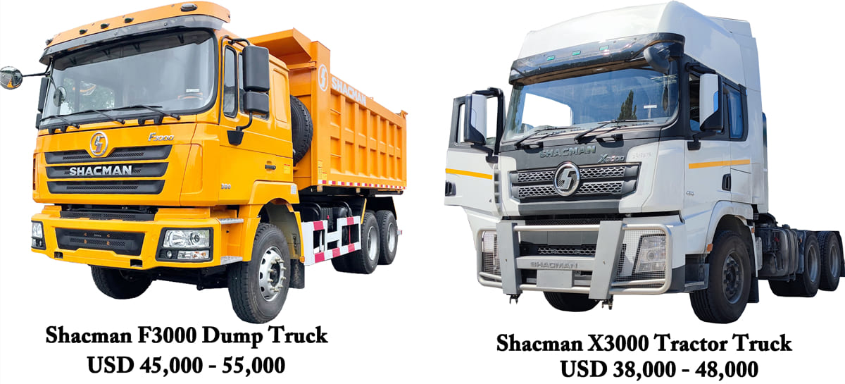 How Much Does A Shacman Truck Cost In Ghana?