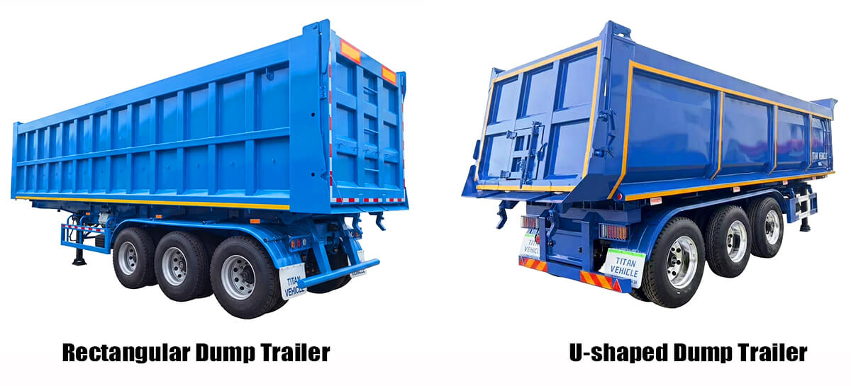 Tipper Semi Trailer for Sale in Ghana | Heavy Duty Tipper Trailer