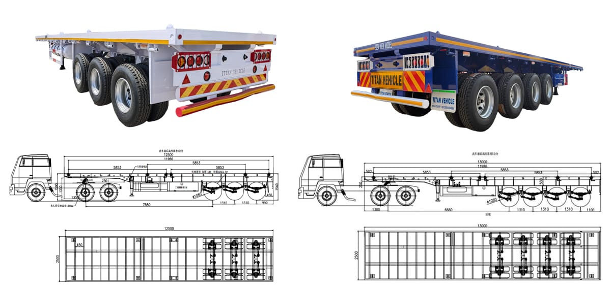 Flatbed Trailer Prices for Sale in Ghana: 40Ft, 3 Axle, 4 Axle Buying Guide