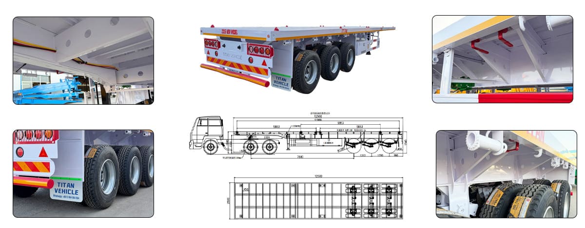 Flatbed Trailer Prices for Sale in Ghana: 40Ft, 3 Axle, 4 Axle Buying Guide