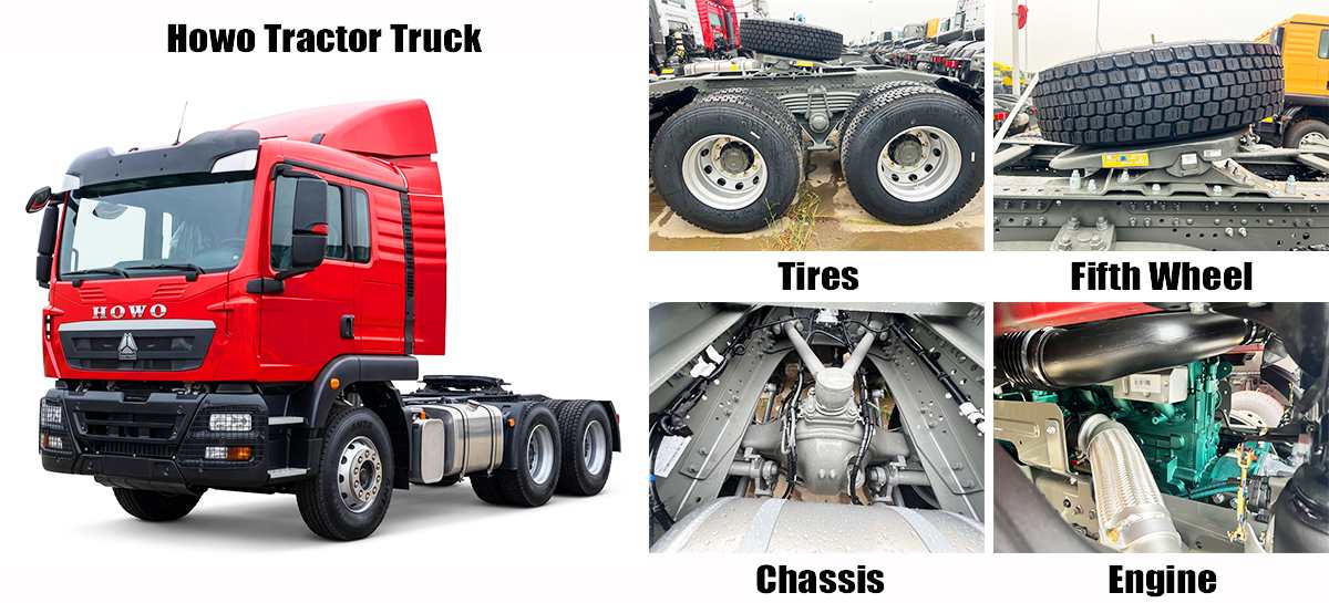 Howo Tractor Truck for Sale in Ghana | Sinotruk Tractor Head