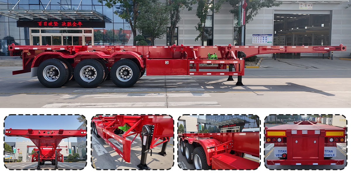 20 40Ft Container Trailers for Sale in Ghana