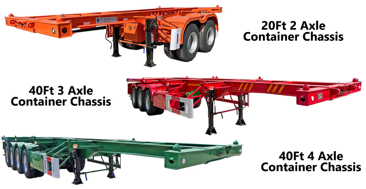 20 40Ft Container Trailers for Sale in Ghana