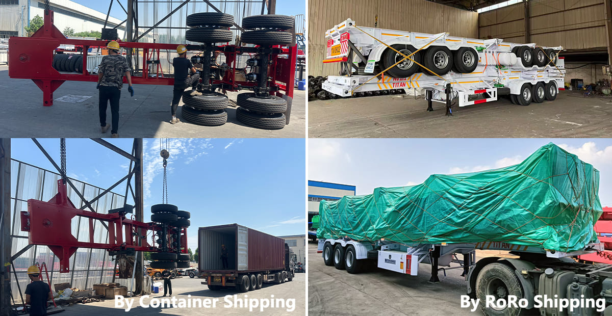 20 40Ft Container Trailers for Sale in Ghana