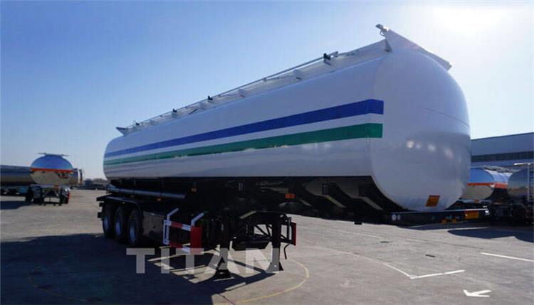 Tri Axle 45000 Liters Fuel Tanker Trailer for Sale In Ghana