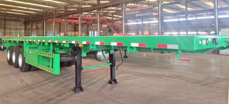 40FT Container Flatbed Tractor Trailer Prices in Ghana