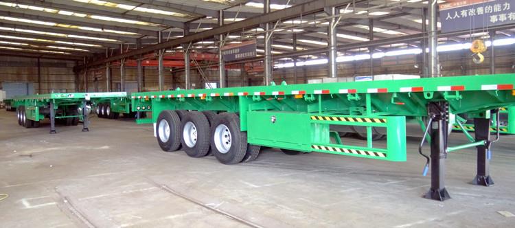 40FT Container Flatbed Tractor Trailer Prices in Ghana