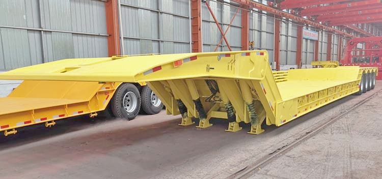 Prices of 4 Axle Folding Gooseneck Lowboy Trailers for Sale in Zimbabwe Harare