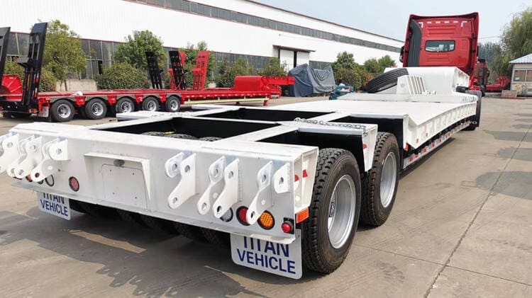 150 Ton Heavy Load Low Bed Trailer for Sale Near Me in Ghana Accra