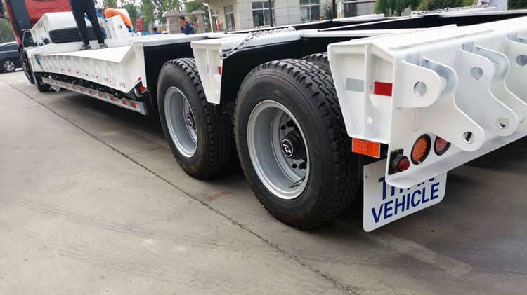 150 Ton Heavy Load Low Bed Trailer for Sale Near Me in Ghana Accra