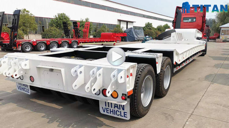 150 Ton Heavy Load Low Bed Trailer for Sale Near Me in Ghana Accra