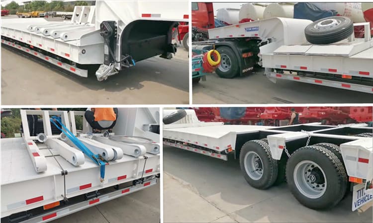150 Ton Heavy Load Low Bed Trailer for Sale Near Me in Ghana Accra