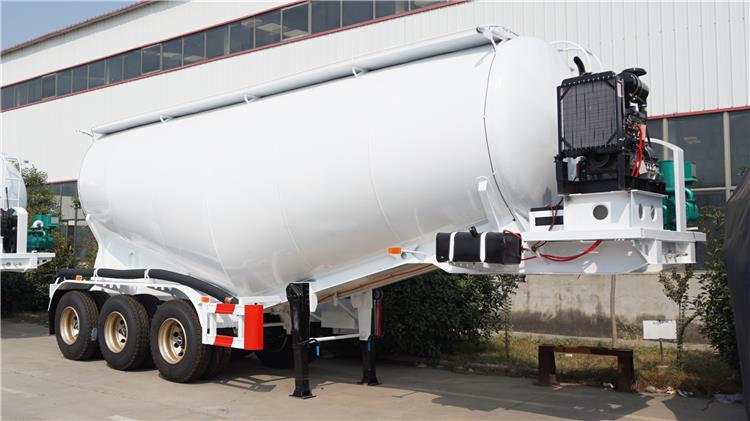 3 Axle 33CBM Bulk Tanker Trailer | Pneumatic Tanker Truck for Sale in Ghana Akosombo