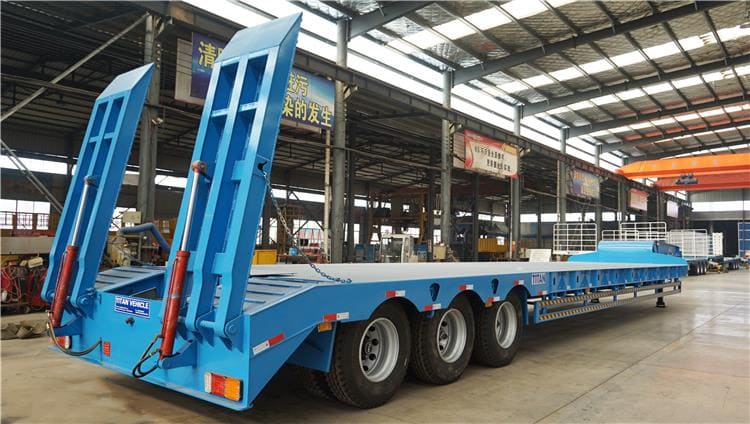 40 Feet Low Bed Trailer Manufacturers in Ghana Kumasi