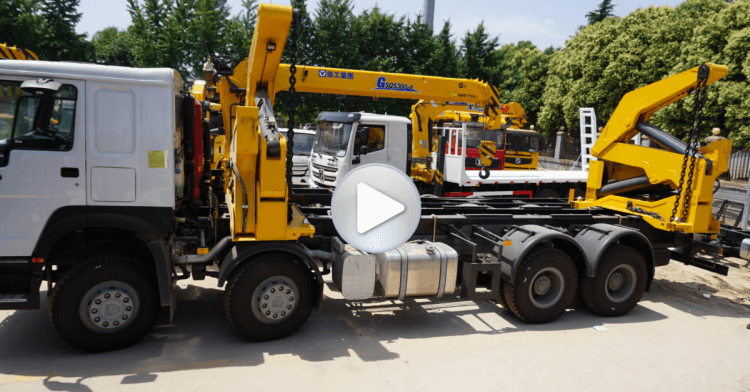 Container Side Loader Truck for Sale in Ghana | Howo Truck for Sale
