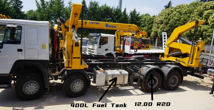 Container Side Loader Truck for Sale in Ghana | Howo Truck for Sale