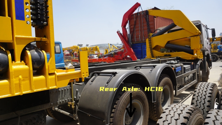 Container Side Loader Truck for Sale in Ghana | Howo Truck for Sale