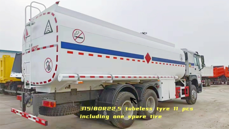 Petrol Tanker Truck Price | Howo Fuel Tanker Truck for Sale in Ghana | Howo 371 6x4 