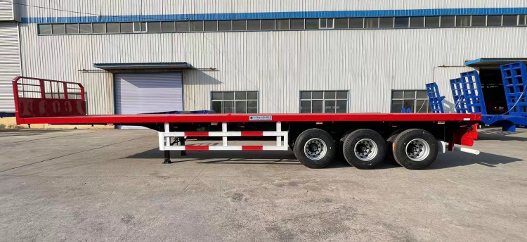 48 Ft Flatbeds Trailers with Front Wall for Sale Near Me in Ghana