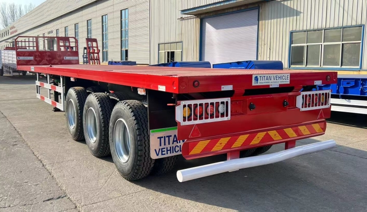 48 Ft Flatbeds Trailers with Front Wall for Sale Near Me in Ghana