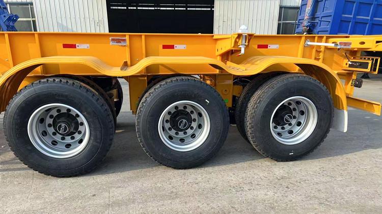 Tri Axle 40 FT Container Skeleton Trailer for Sale