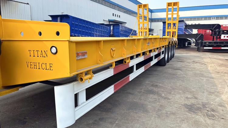 Low Loader Truck - 4 Axle Low Loader Trailer for Sale in Ghana