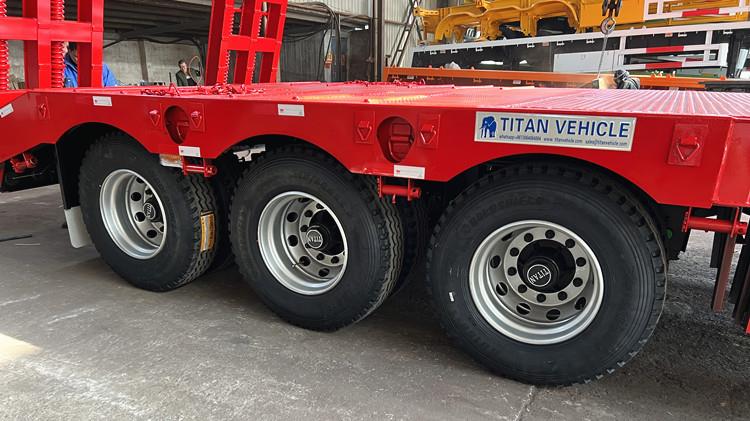 40FT Low Bed Trailer for Sale Price in Ghana