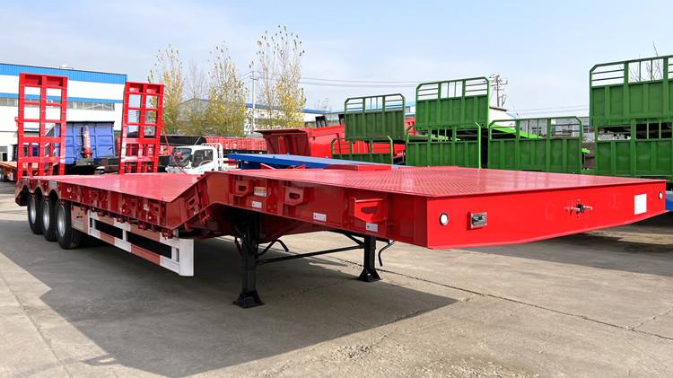 40FT Low Bed Trailer for Sale Price in Ghana